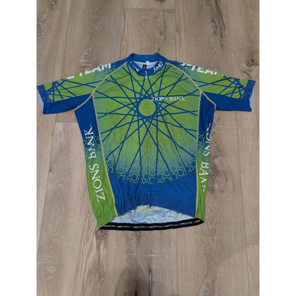 DNA Cycling Zions Bank Z Team Jersey Men’s XL – Short Sleeve Road Bike Cycling